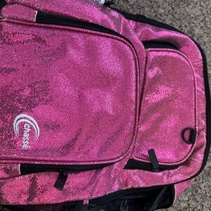 Chassé Pink Glitter Women's Backpack
